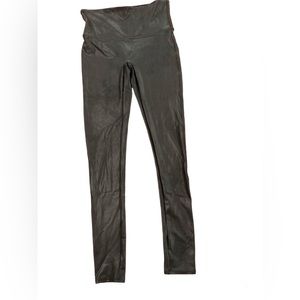SPANX Faux leather Leggings - Size L- EXCELLENT condition